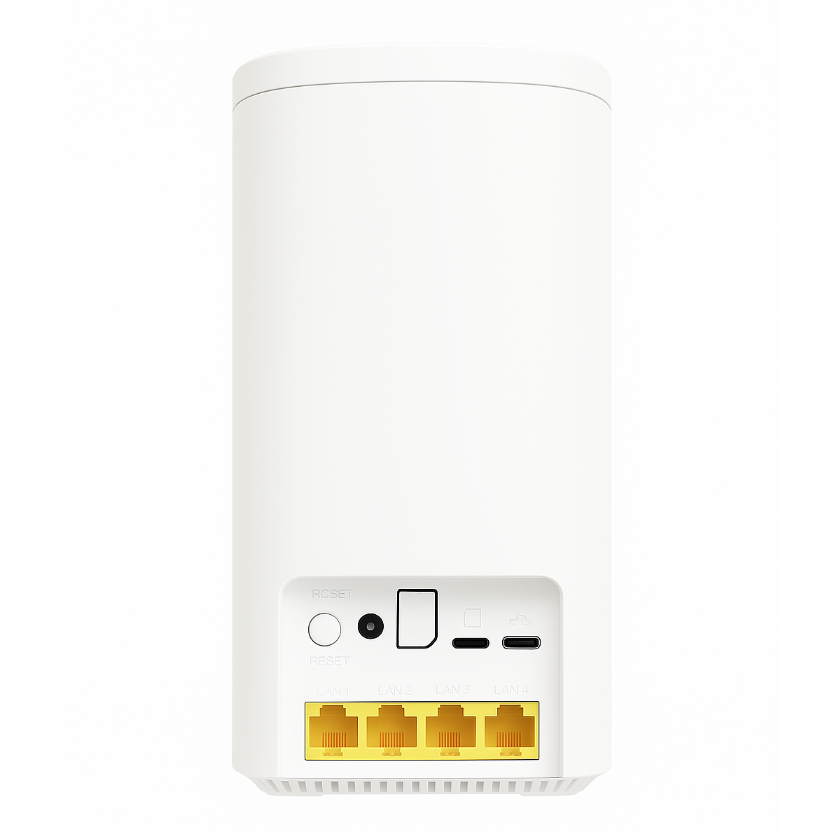  مودم ZLT X21 نمای پشت و پورت‌ها 