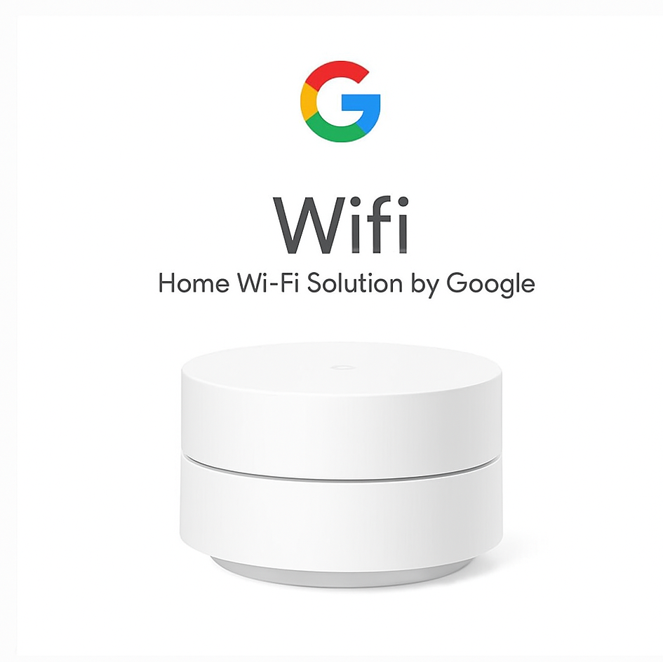  روتر گوگل AC-1304 نمای پشت و پورت‌ها 