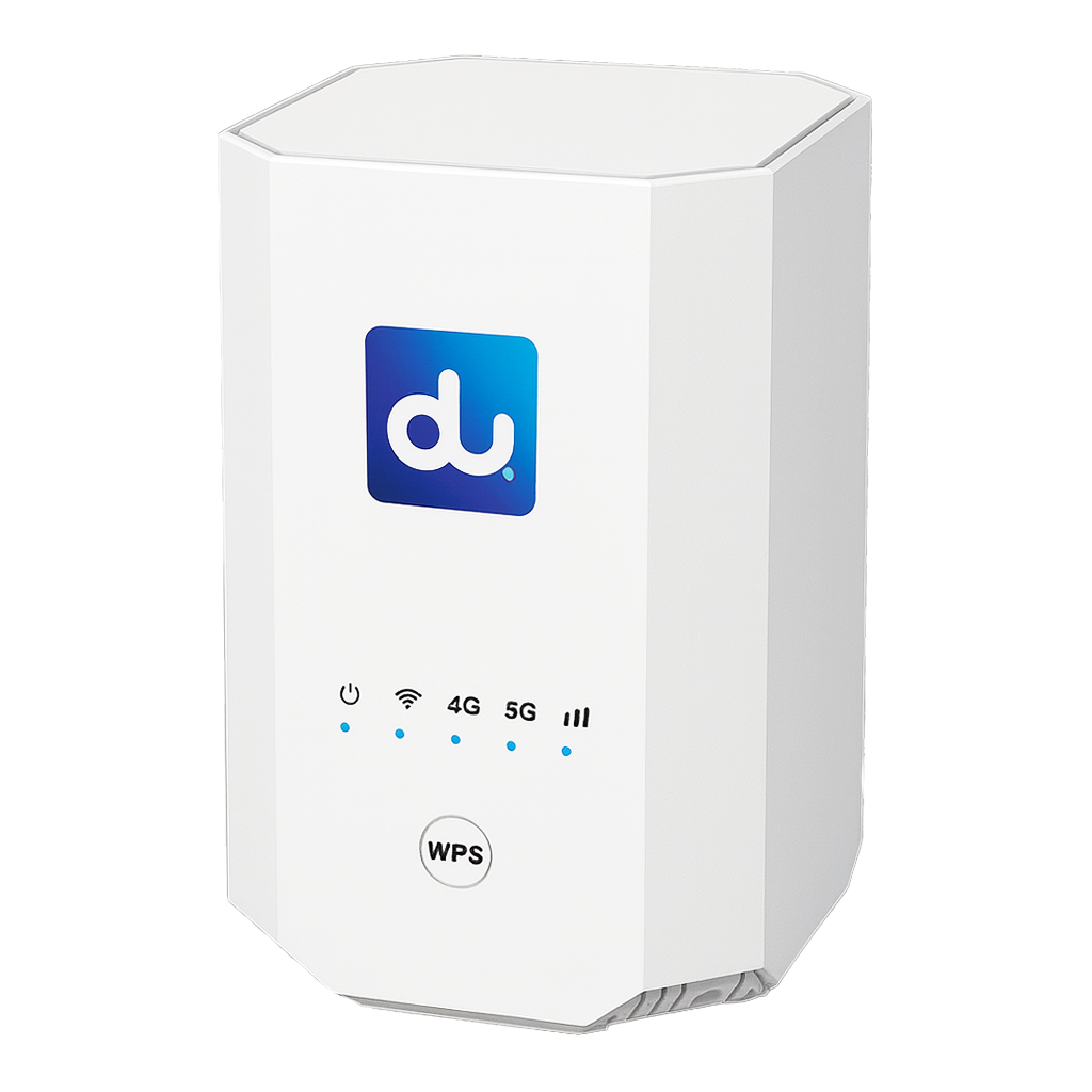  مودم 5G ZLT du X28 نمای پشت و پورت‌ها 