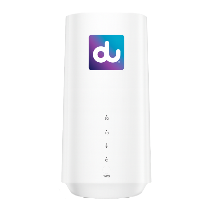 مودم 5G du 21H01A نمای روبه‌رو