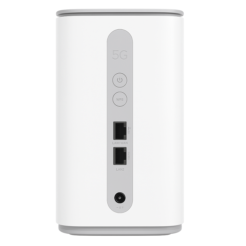  مودم اوپو T1a نمای پشت و پورت‌ها 