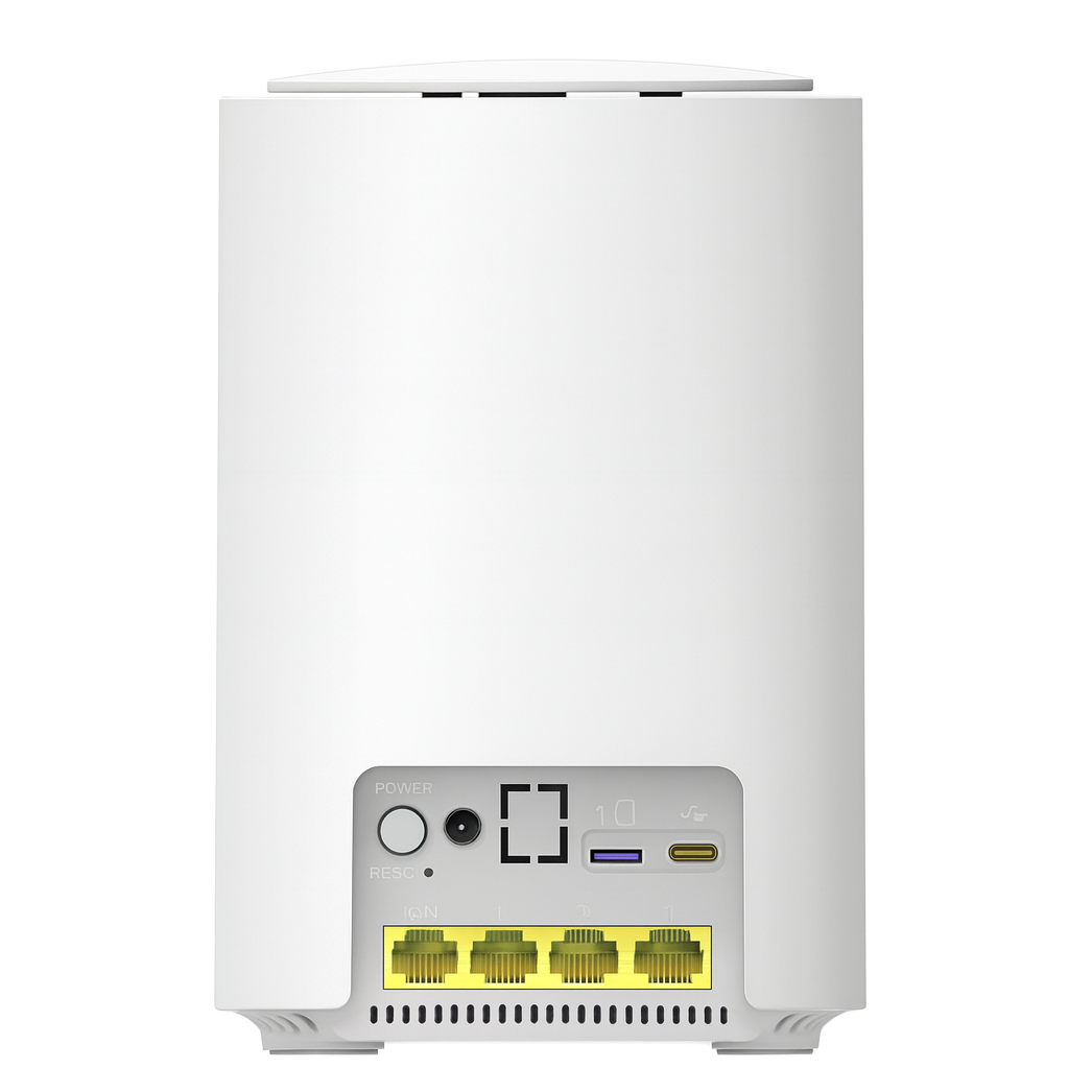  مودم ZLT KJ33 نمای پشت و پورت‌ها 