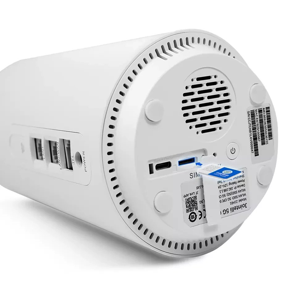  مودم du 21H01A نمای پشت و پورت‌ها 